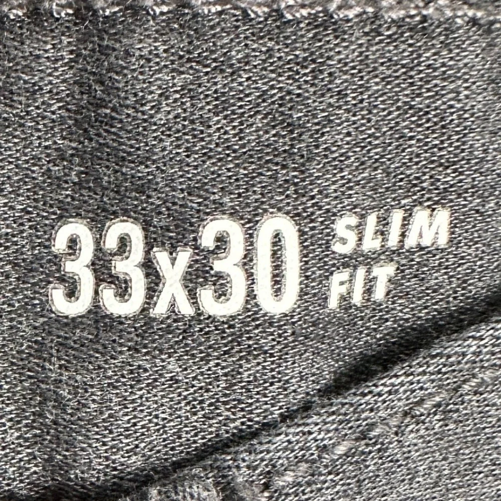 Banana Republic Travel Jeans Mens 33X30 Grey Slim Fit Straight Leg Denim Stretch